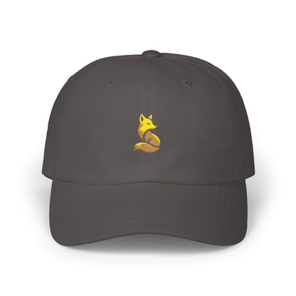Embroidered Fox Cap