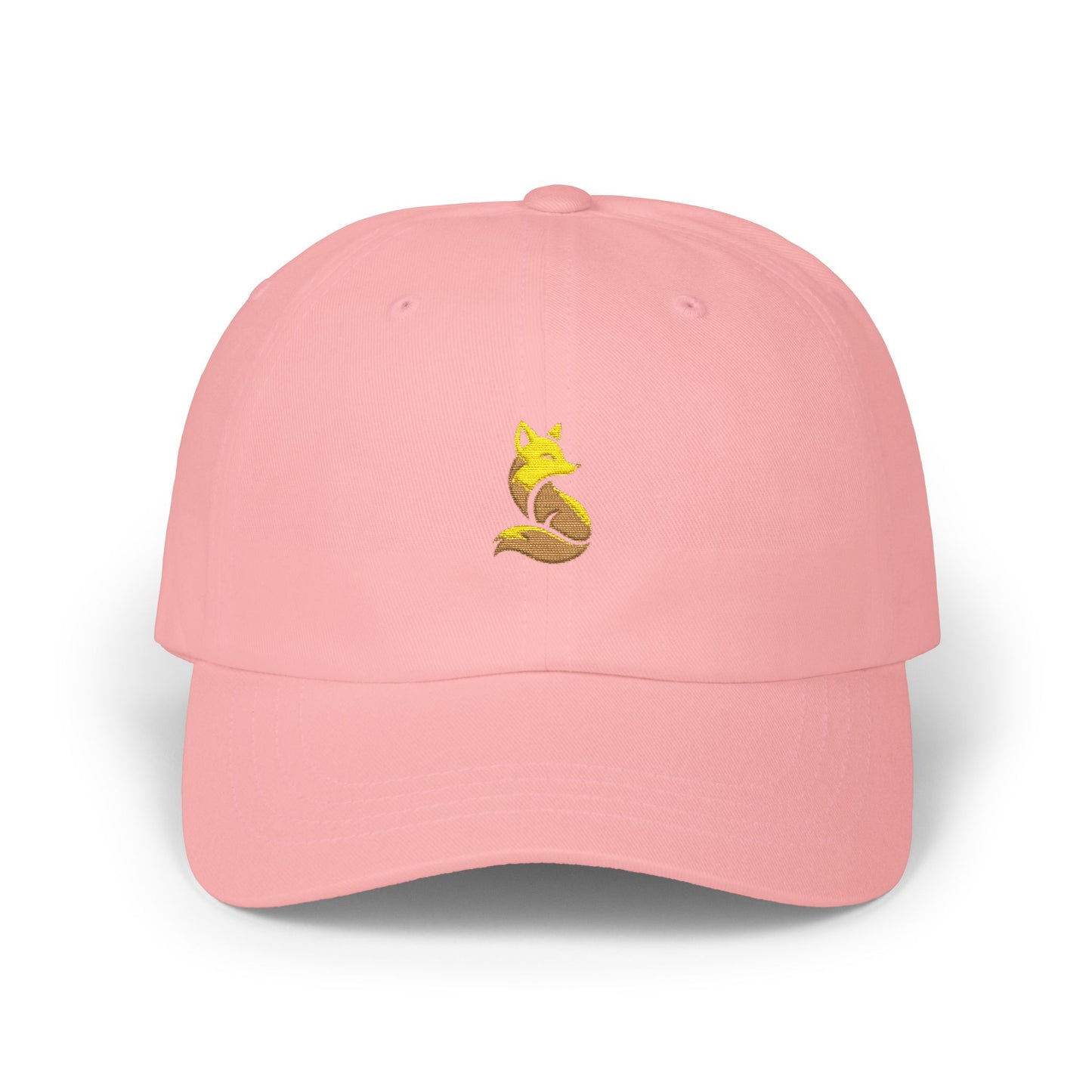 Embroidered Fox Cap