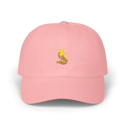 Embroidered Fox Cap