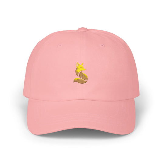 Embroidered Fox Cap