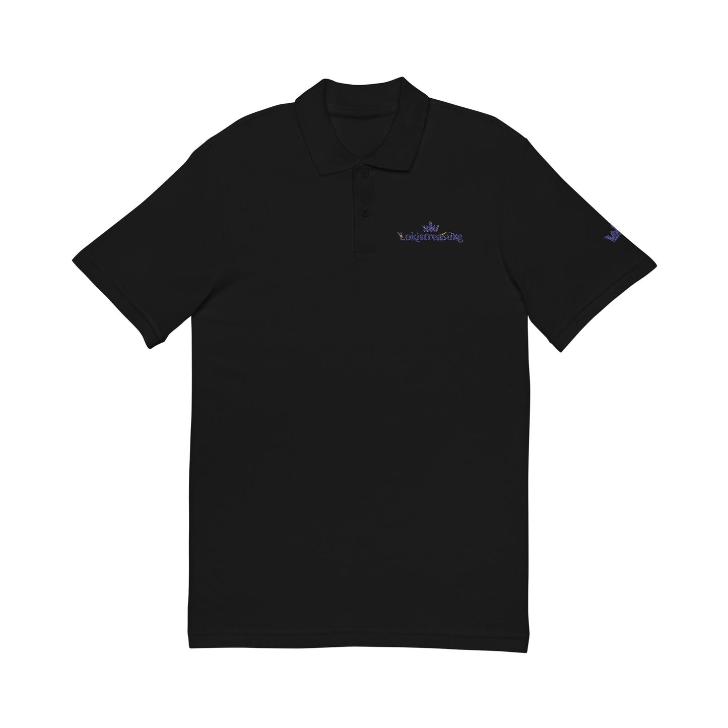 Embroidered Pique Polo Shirt