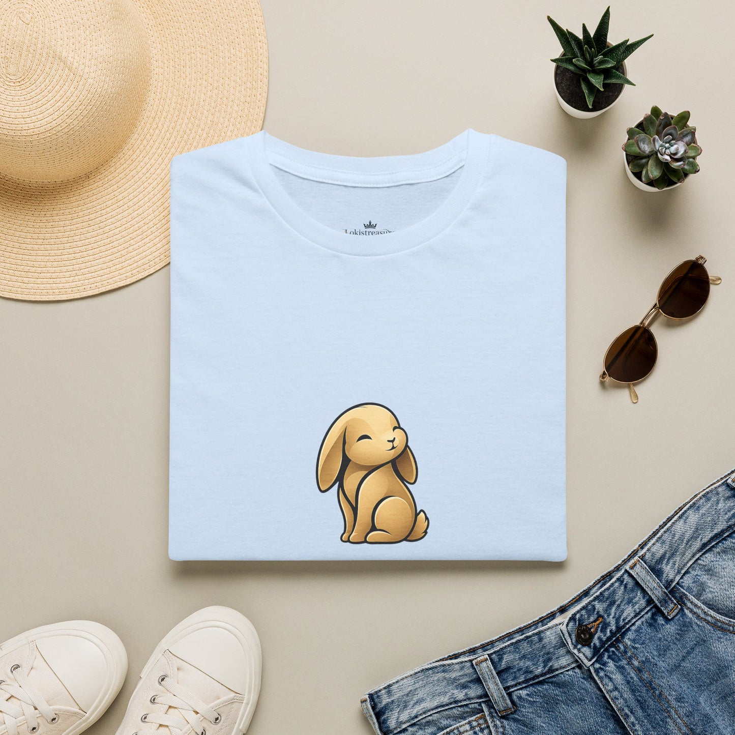 Cute Yellow Bunny T-Shirt