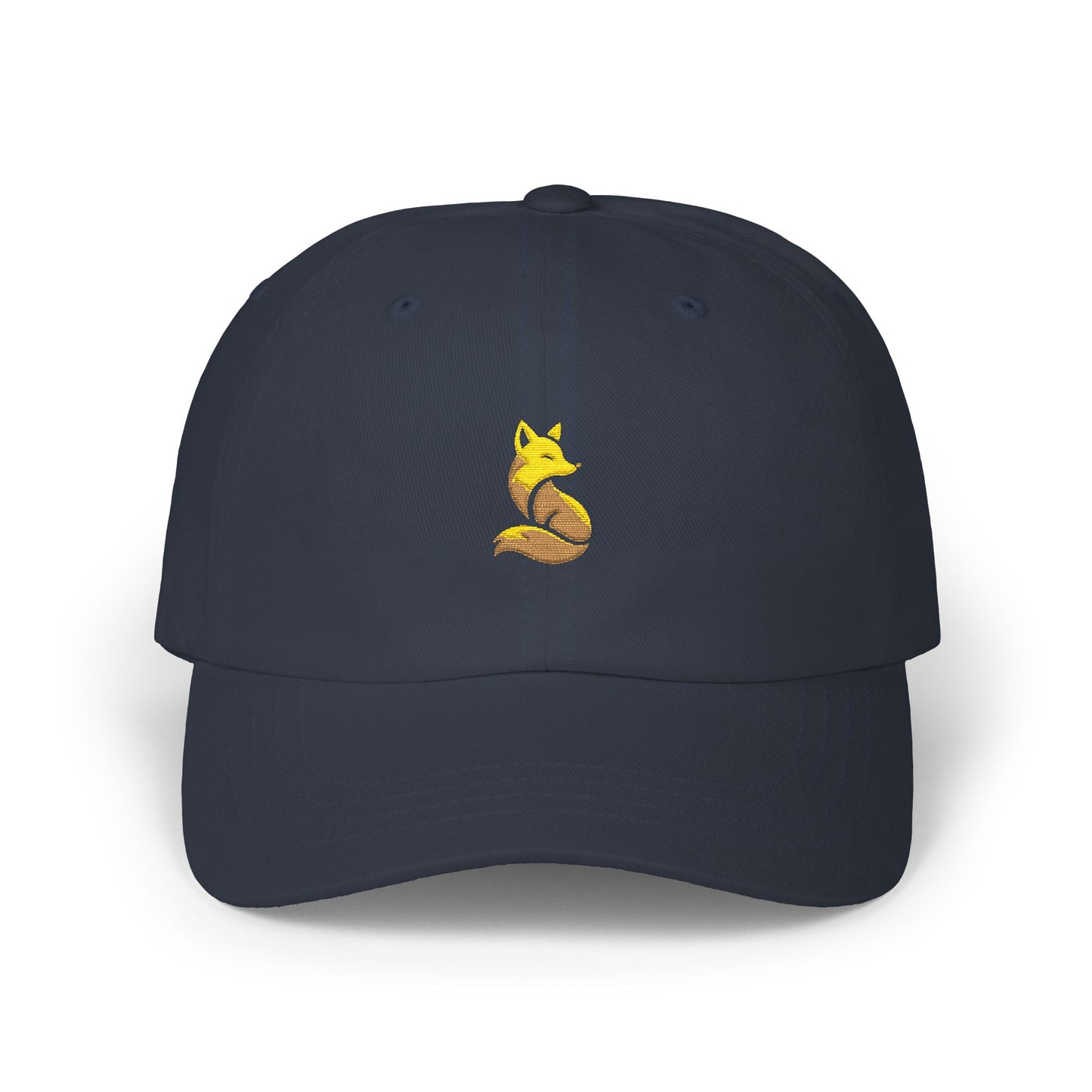 Embroidered Fox Cap