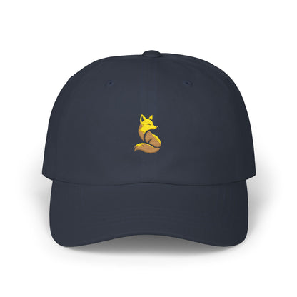 Embroidered Fox Cap