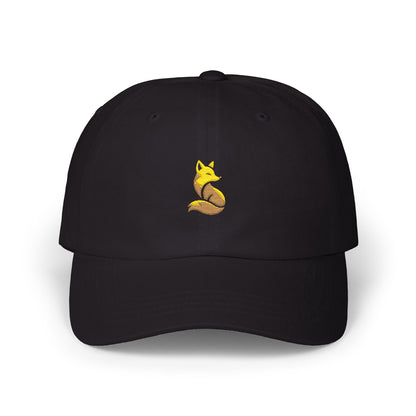 Embroidered Fox Cap