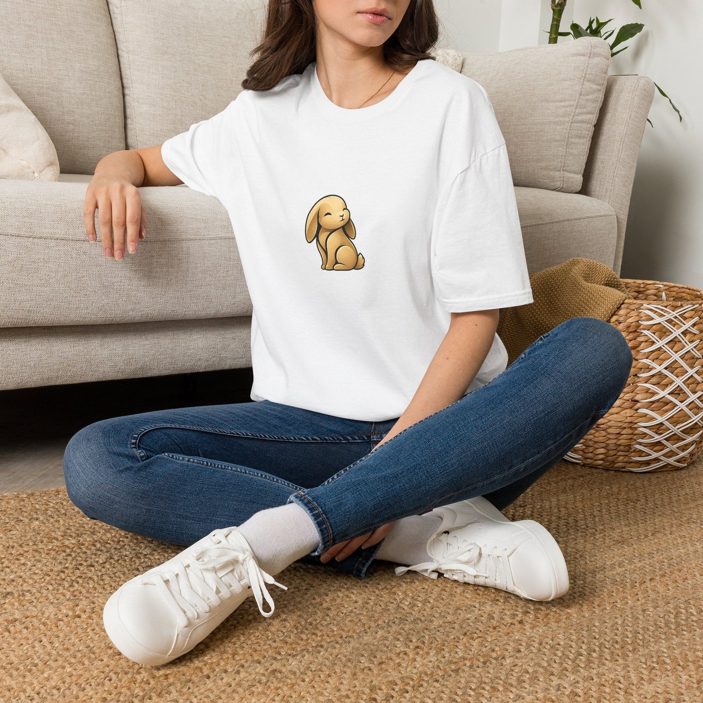 Cute Yellow Bunny T-Shirt