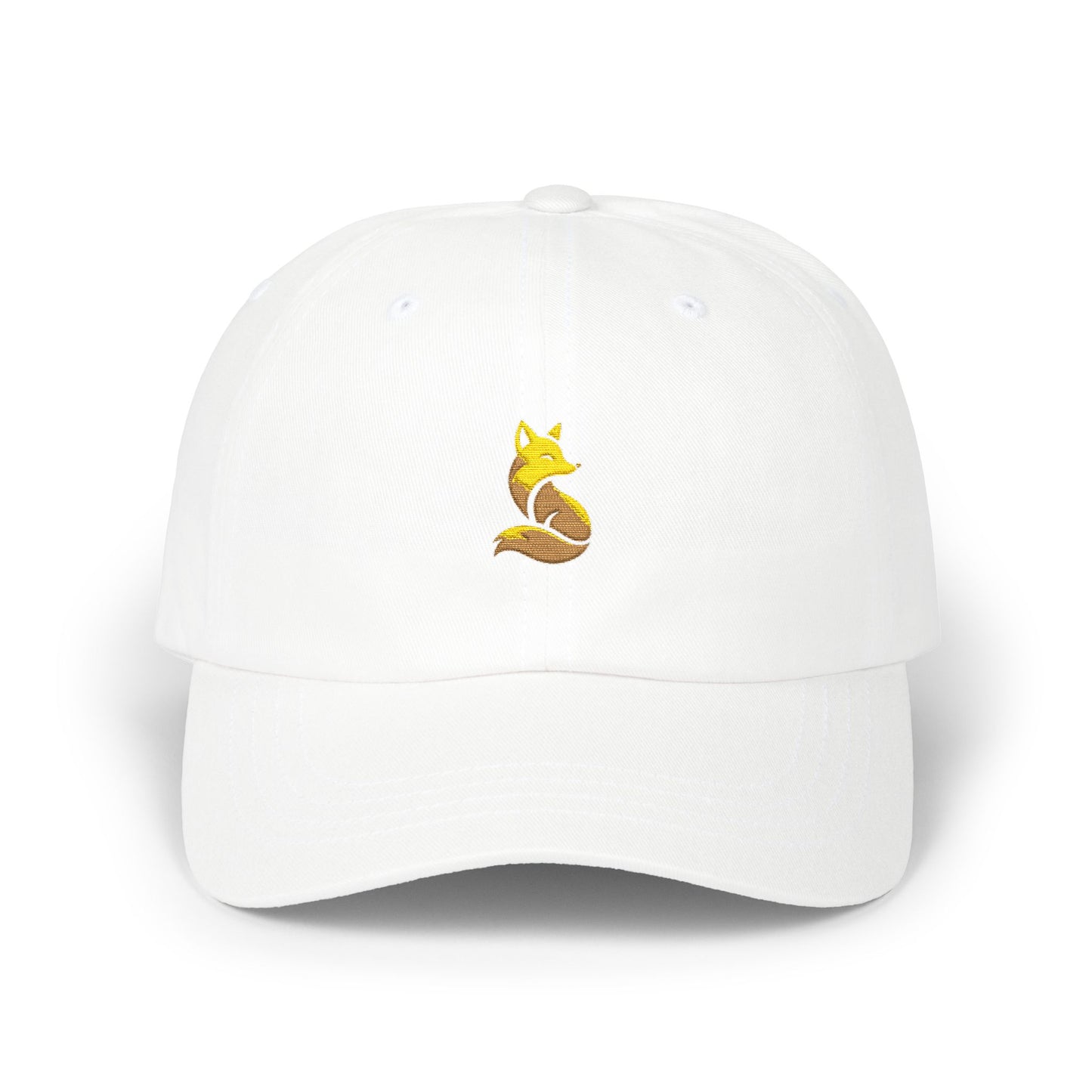 Embroidered Fox Cap