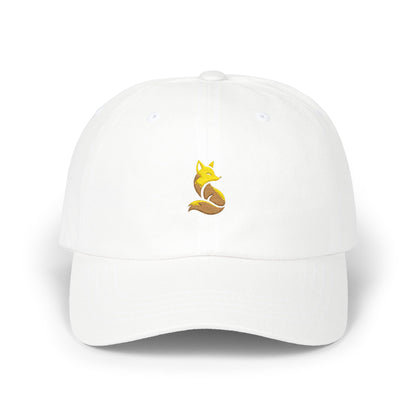 Embroidered Fox Cap