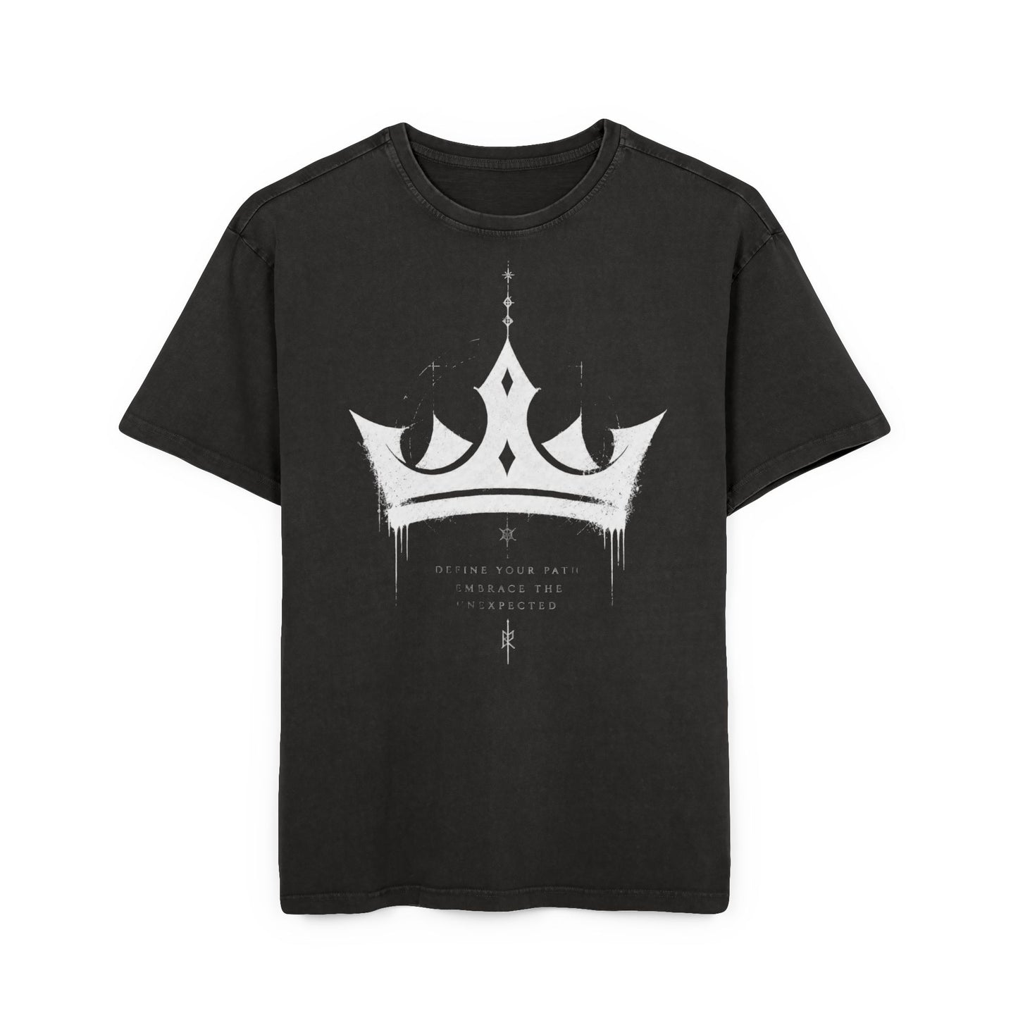 Streetstyle Loki's Treasure Tee — Men's Acid Wash Oversized T-Shirt