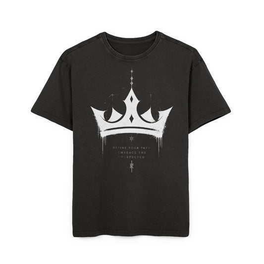 Streetstyle Loki's Treasure Tee — Men's Acid Wash Oversized T-Shirt
