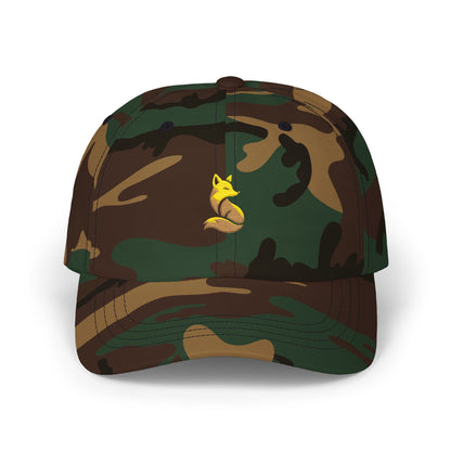 Embroidered Fox Cap